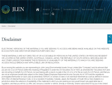 Tablet Screenshot of jlen.com